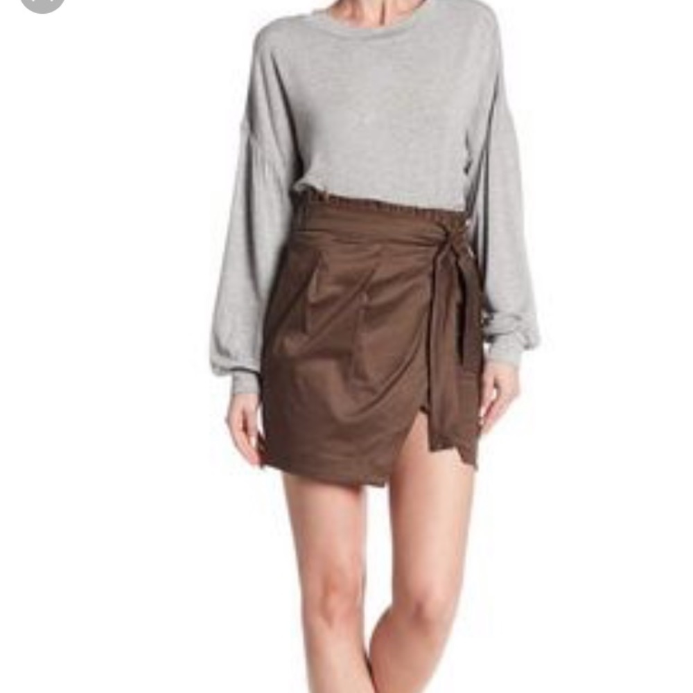 NWT Tie Waist Skirt